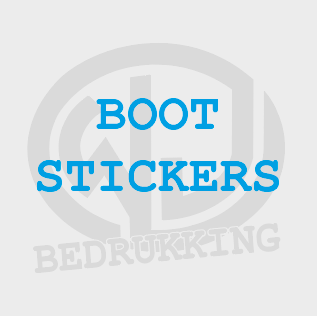 BOOT STICKERS